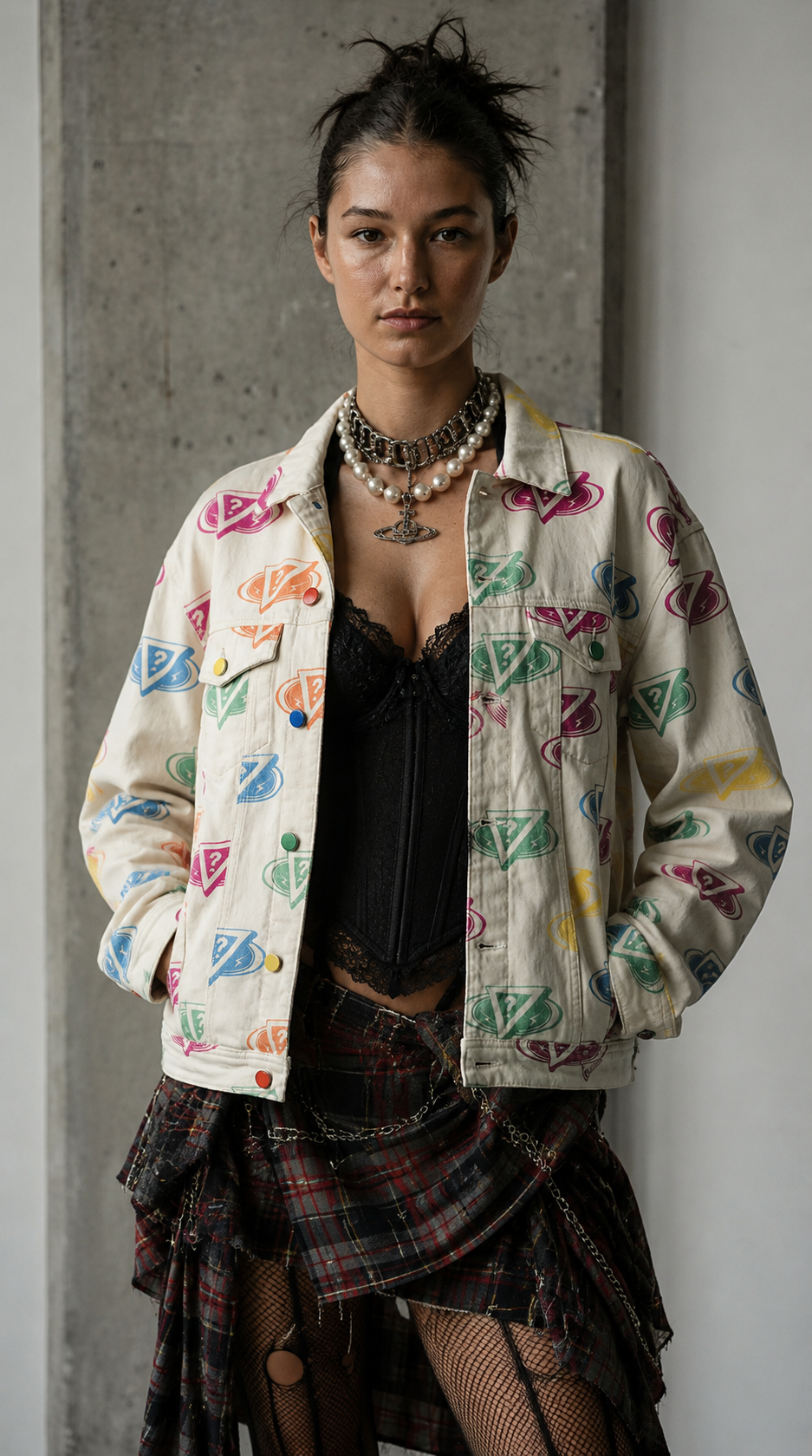 GUESS X J Balvin Printed Jacket