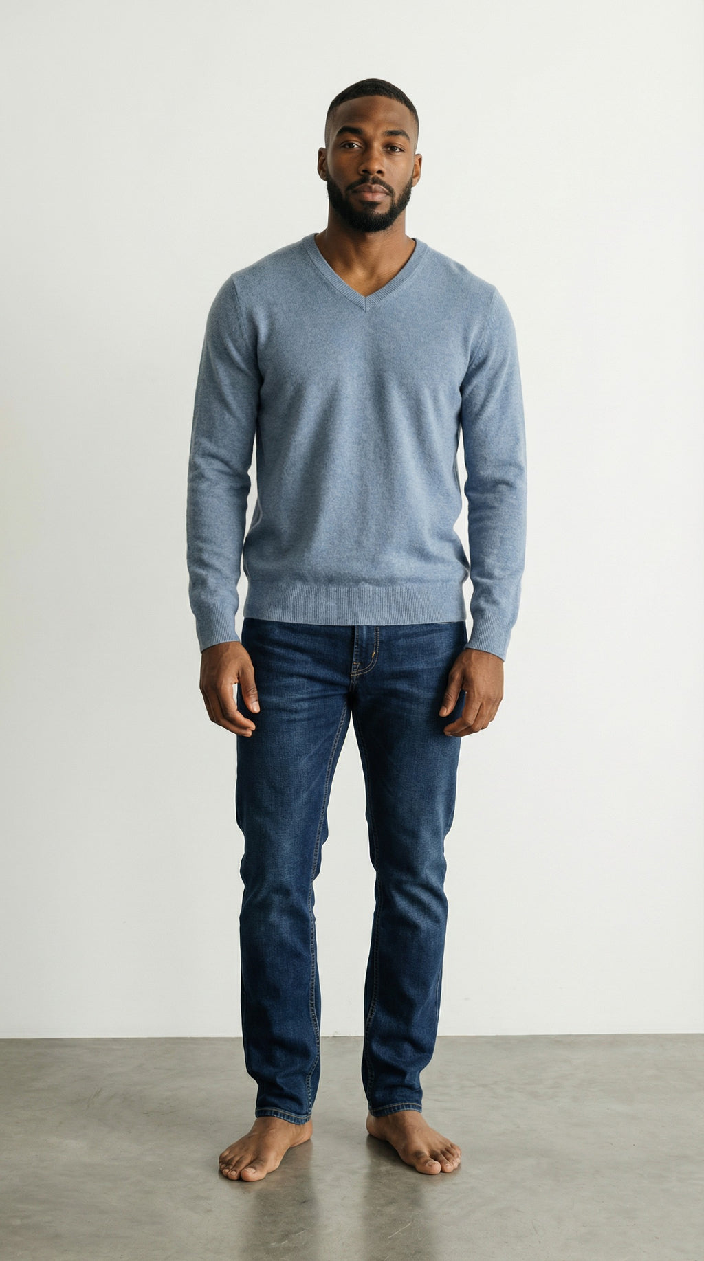 Quince Mongolian Cashmere in Baby Blue