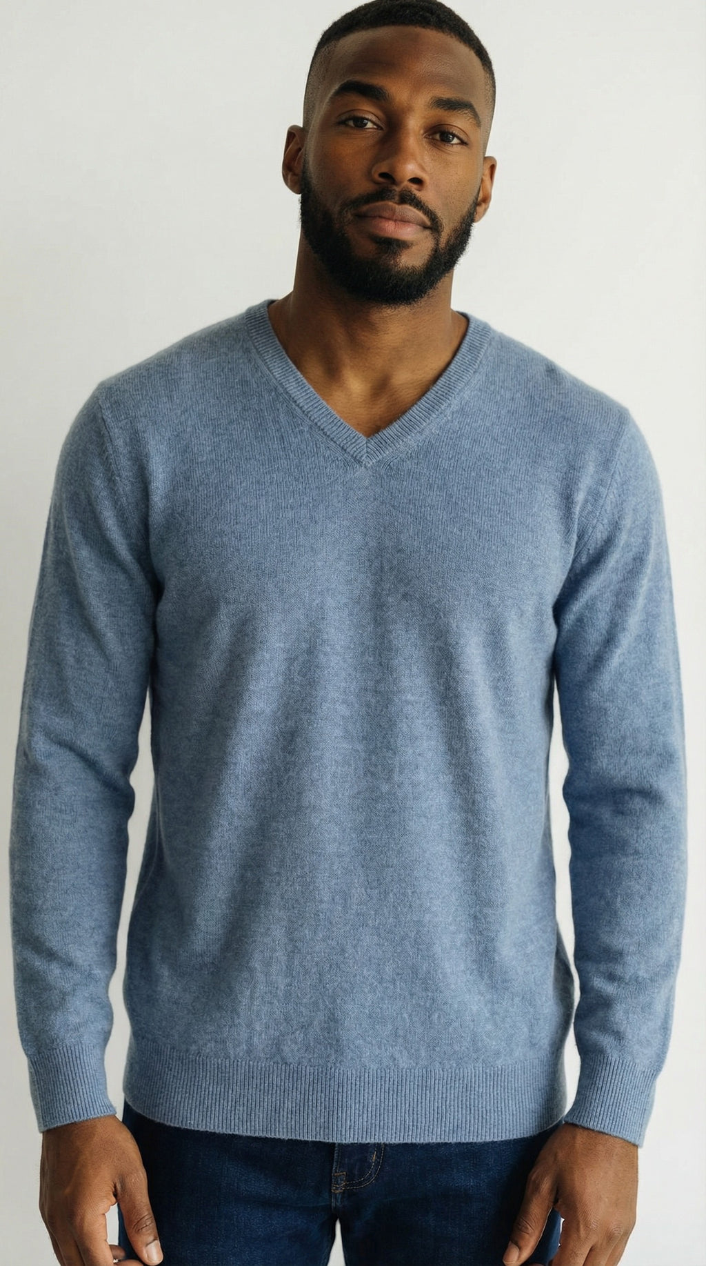 Quince Mongolian Cashmere in Baby Blue