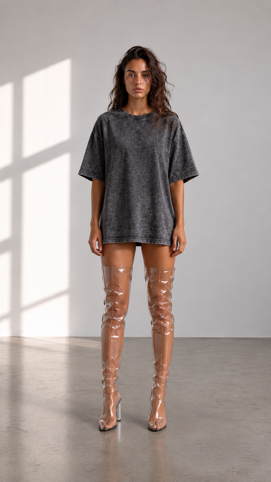 Minimalism Charcoal T-Shirt