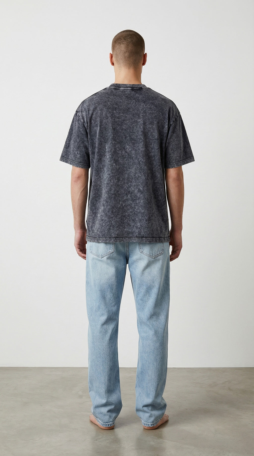 Wash Acid Charcoal T-Shirt