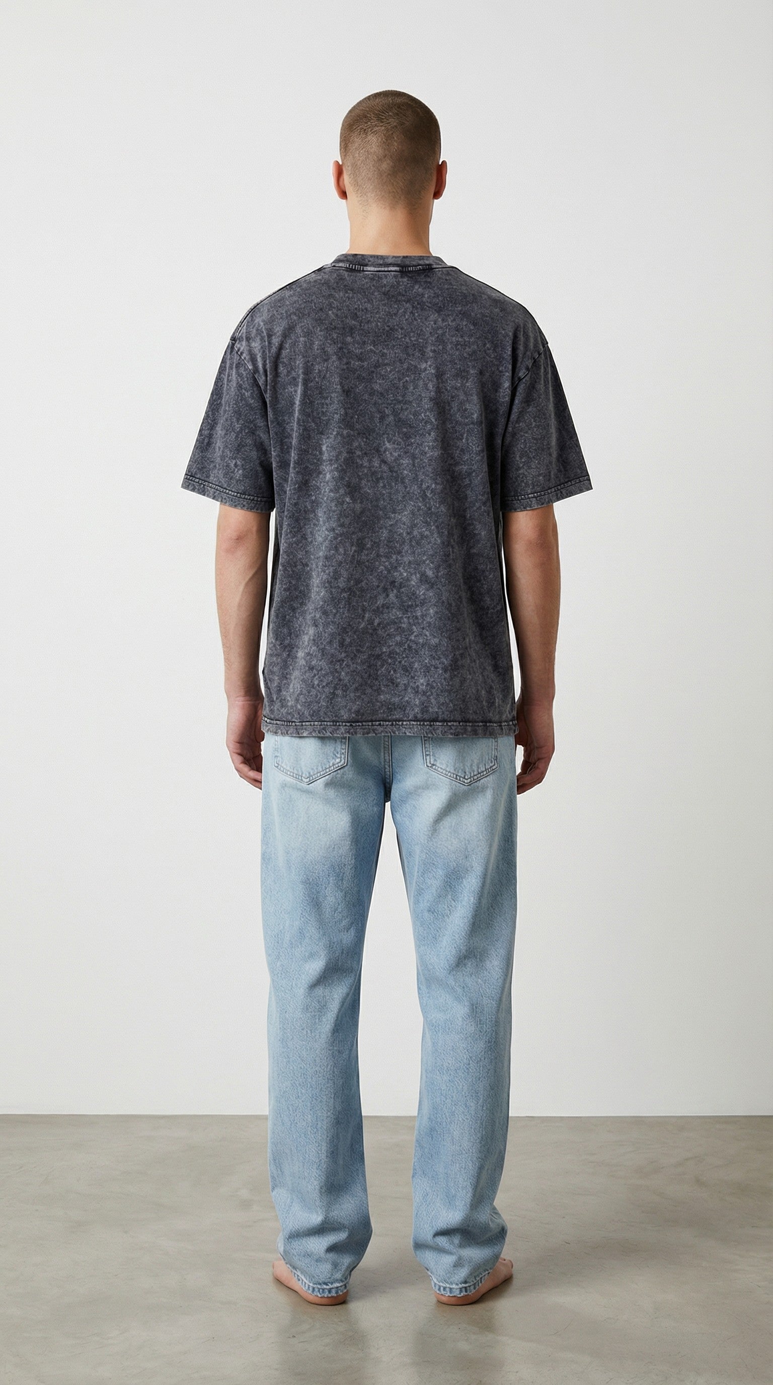Wash Acid Charcoal T-Shirt