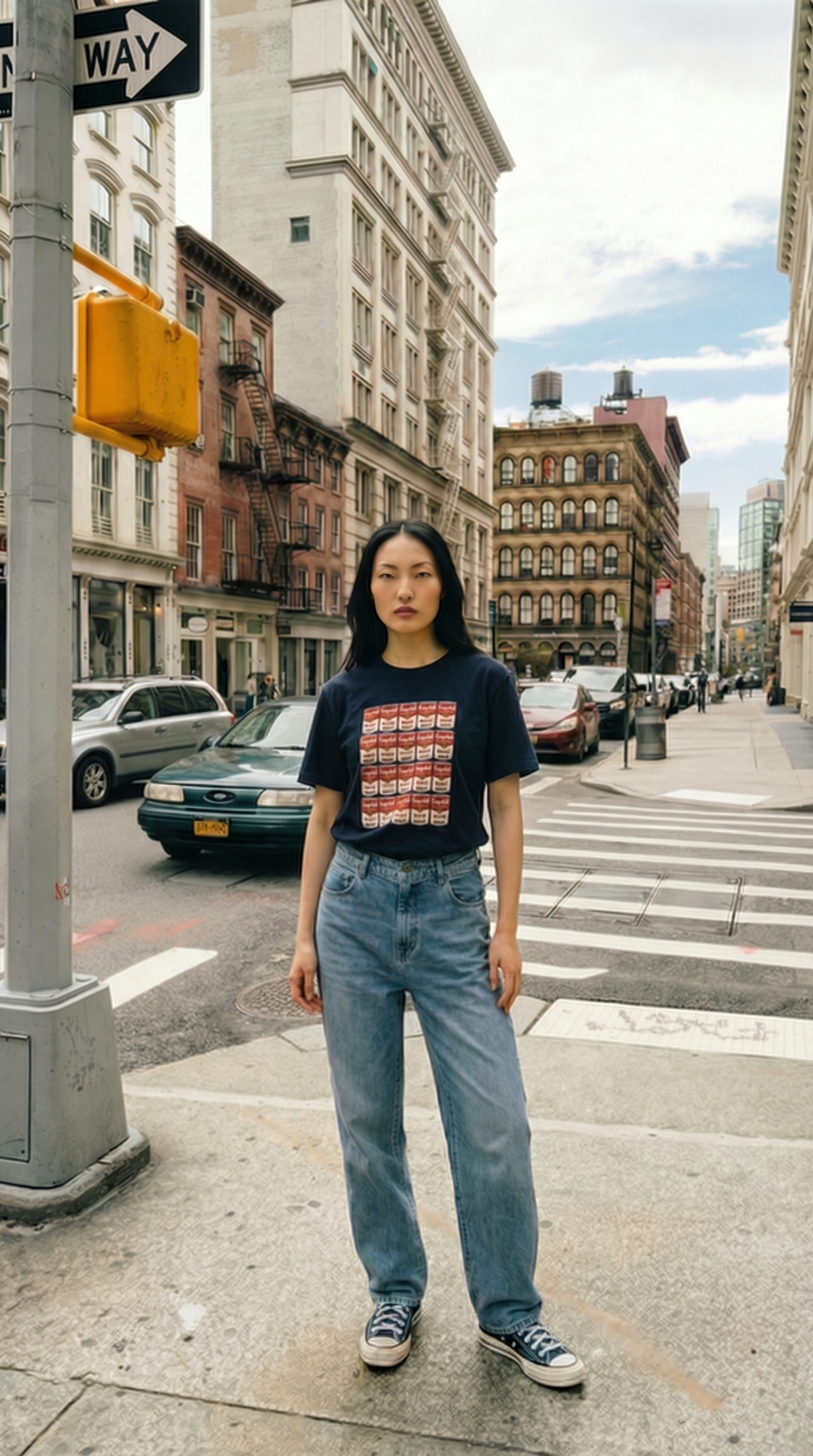 Andy Warhol Campbell’s Soup Grid Tee