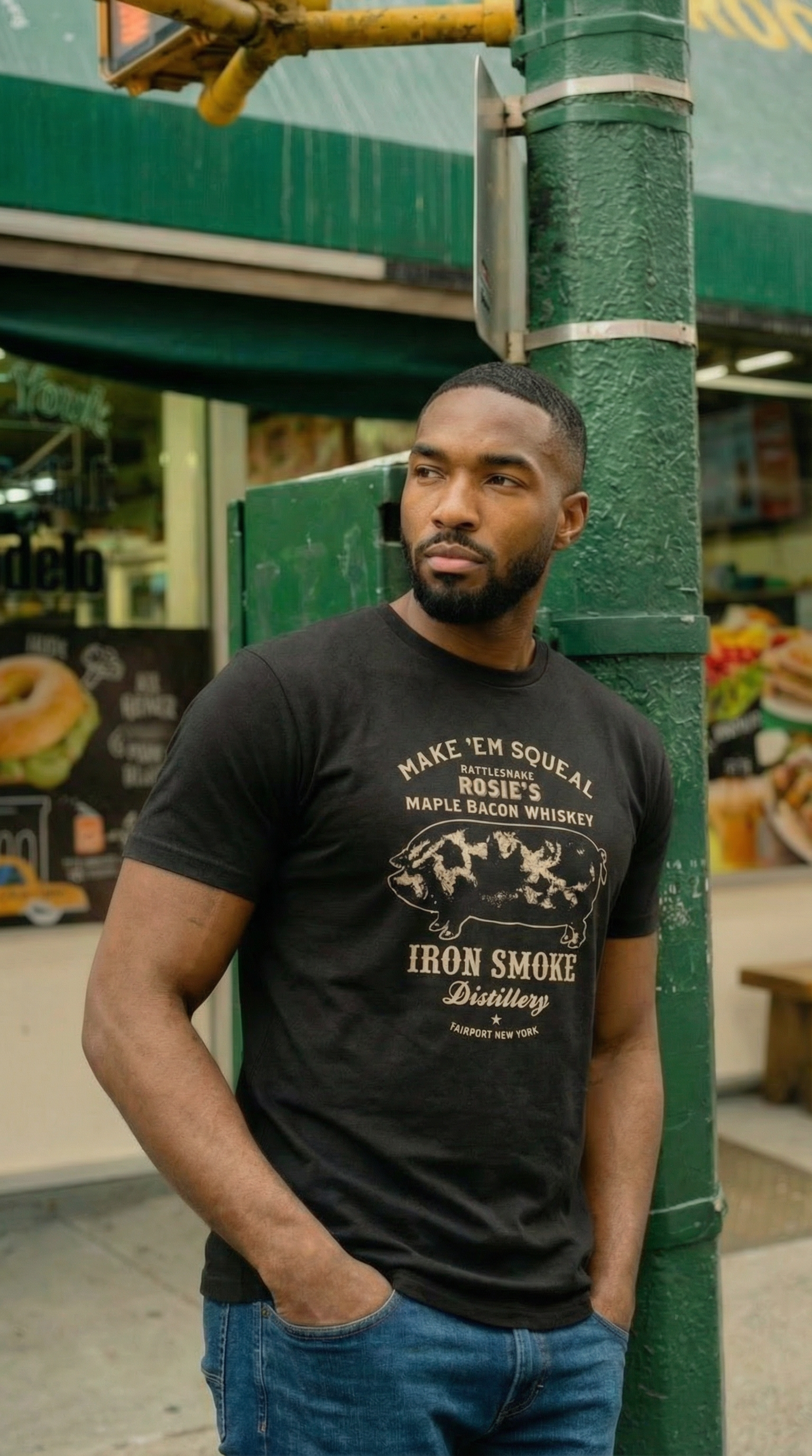 Maple Bacon Iron Smoke Distillery T-Shirt