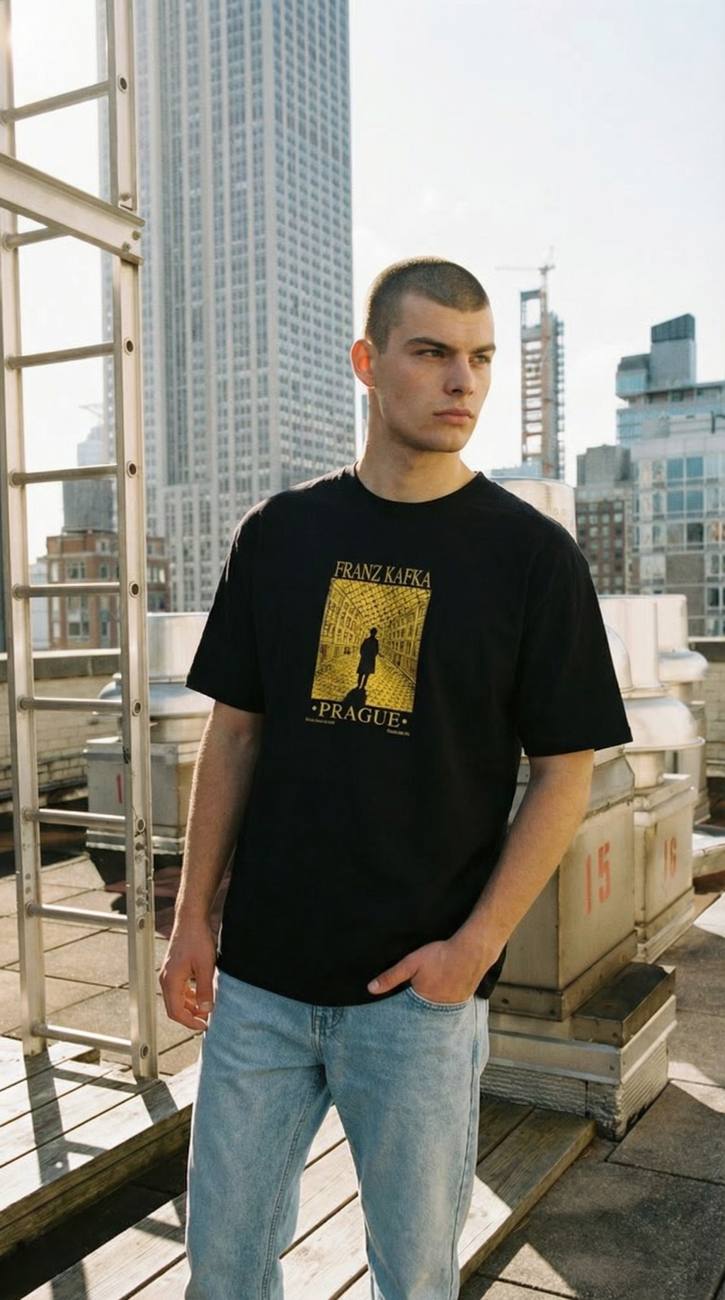 Franz Kafka Prague T-Shirt