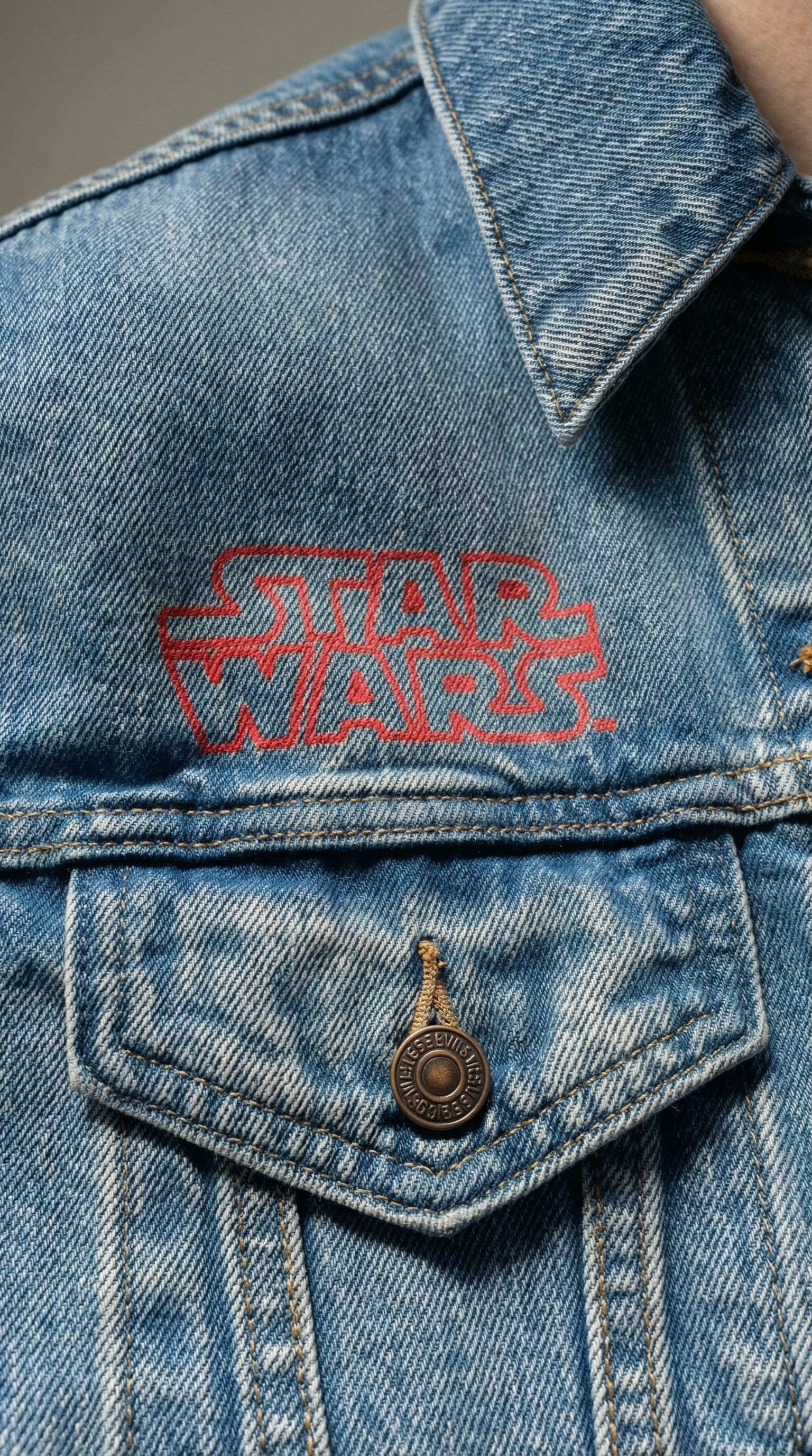 Blue Levis X Star Wars Jacket