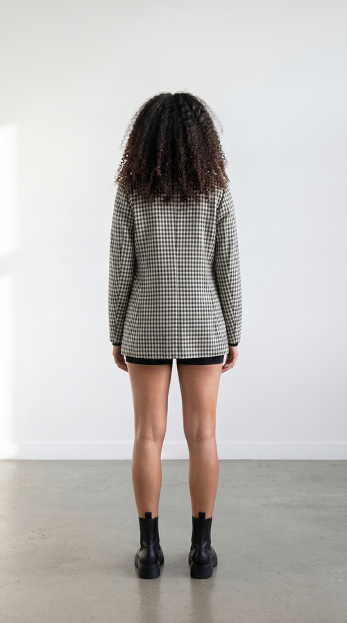 Black and White Classic Blazer