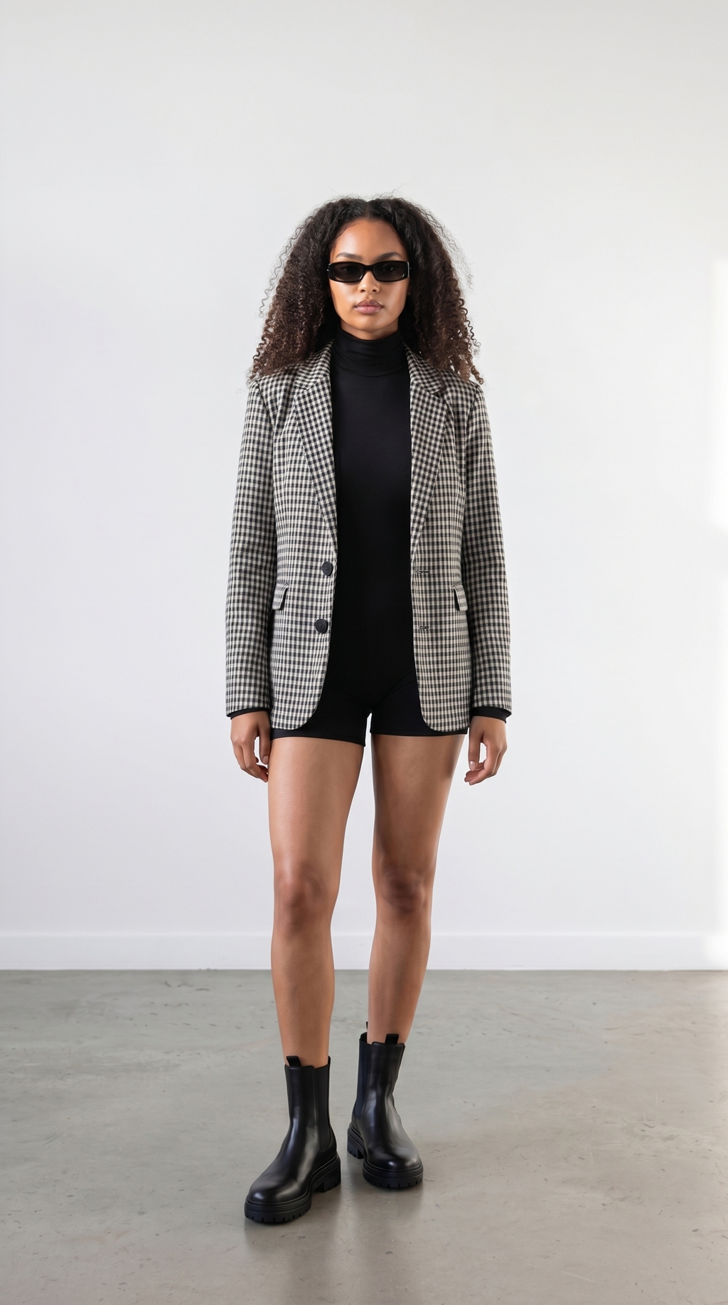 Black and White Classic Blazer