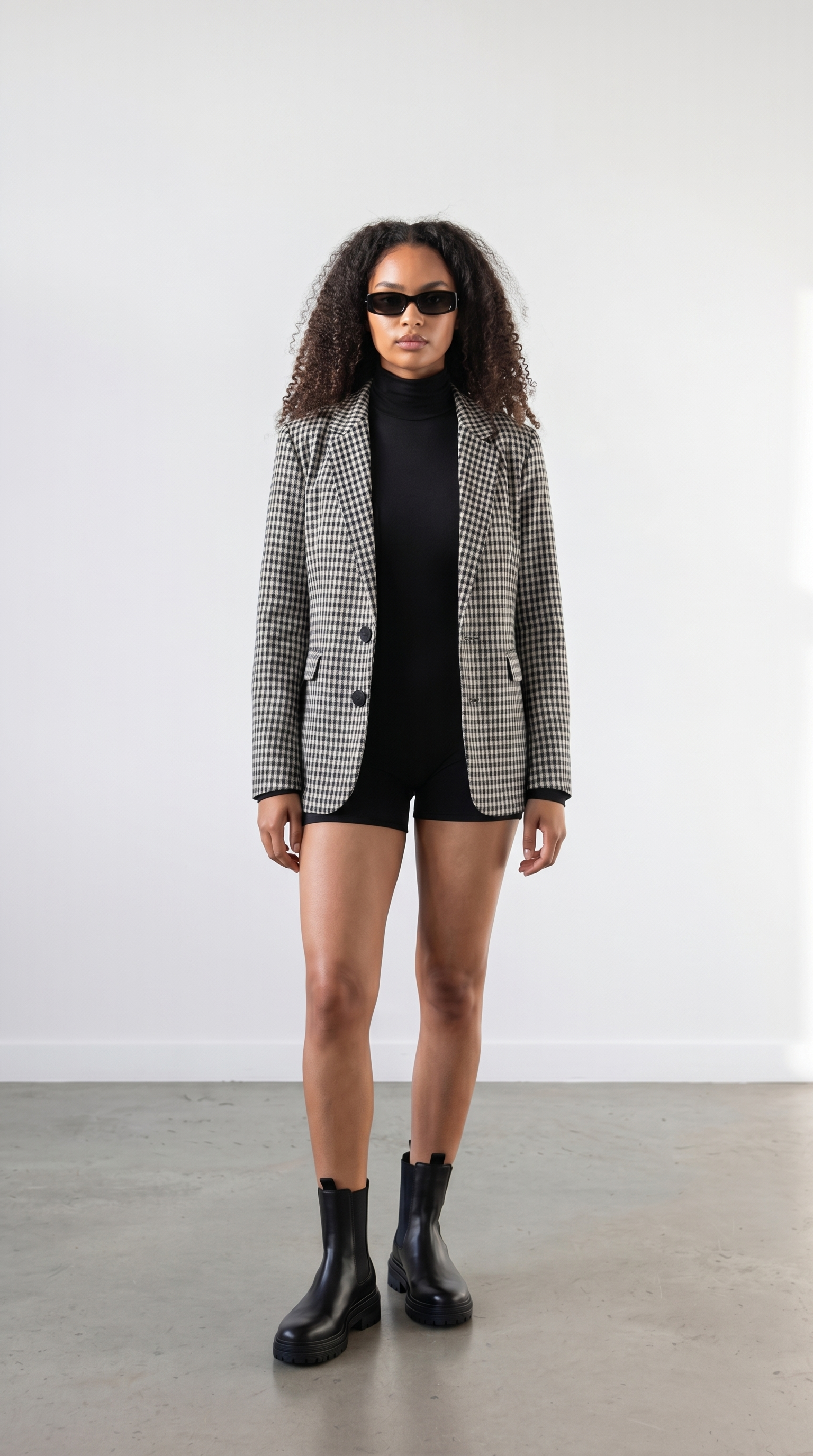 Black and White Classic Blazer