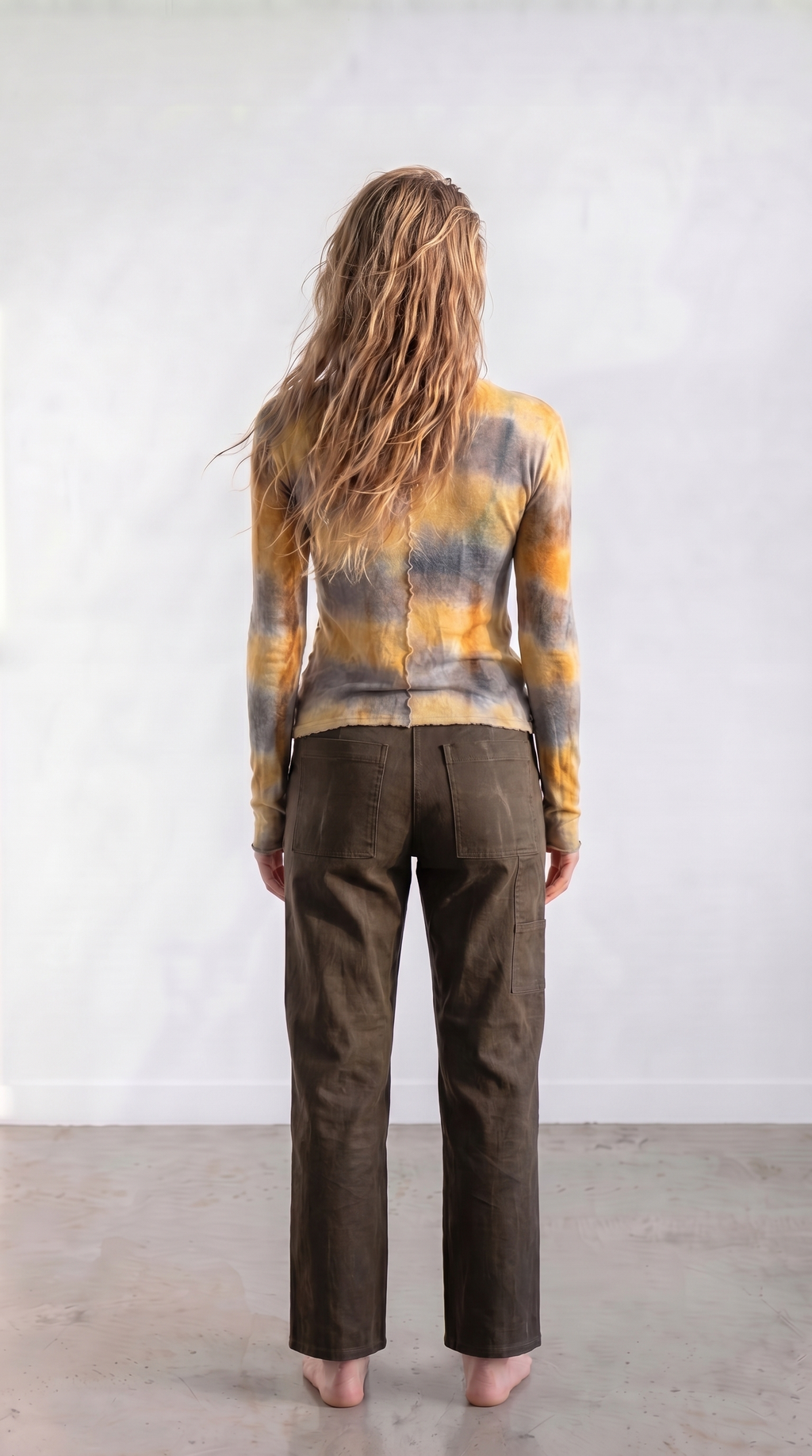Hand-dyed PRISCAVera Top
